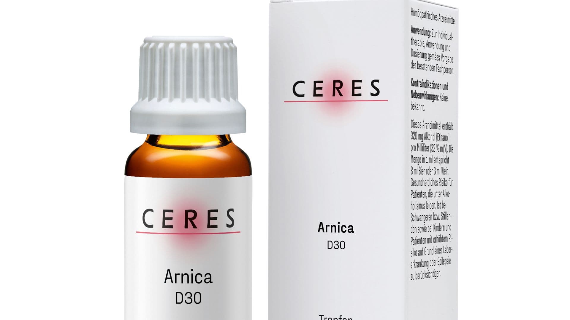 Arnica D6, D12, D30 Packshot