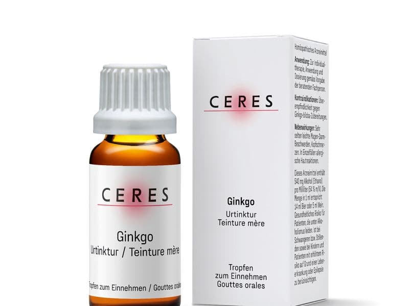 Ginkgo Urtinktur Packshot