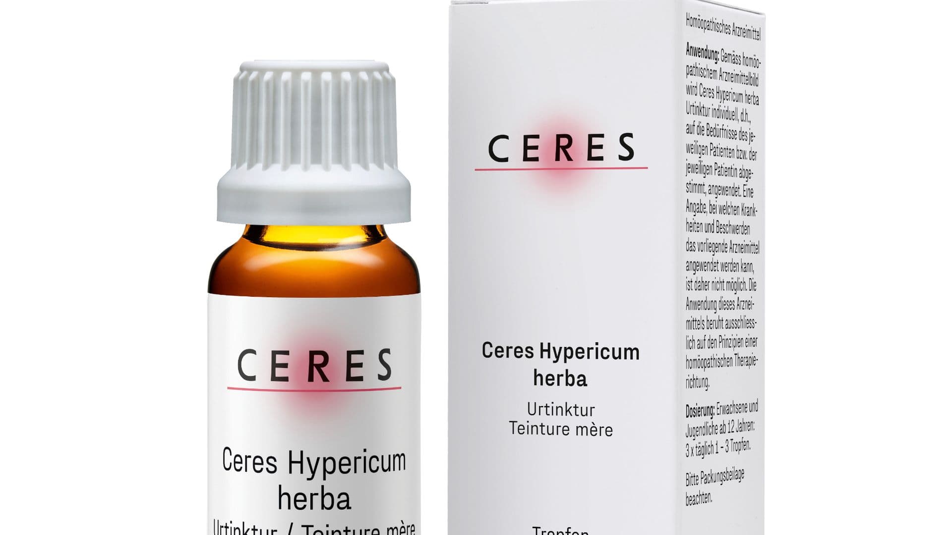 Ceres Hypericum herba Urtinktur Packshot