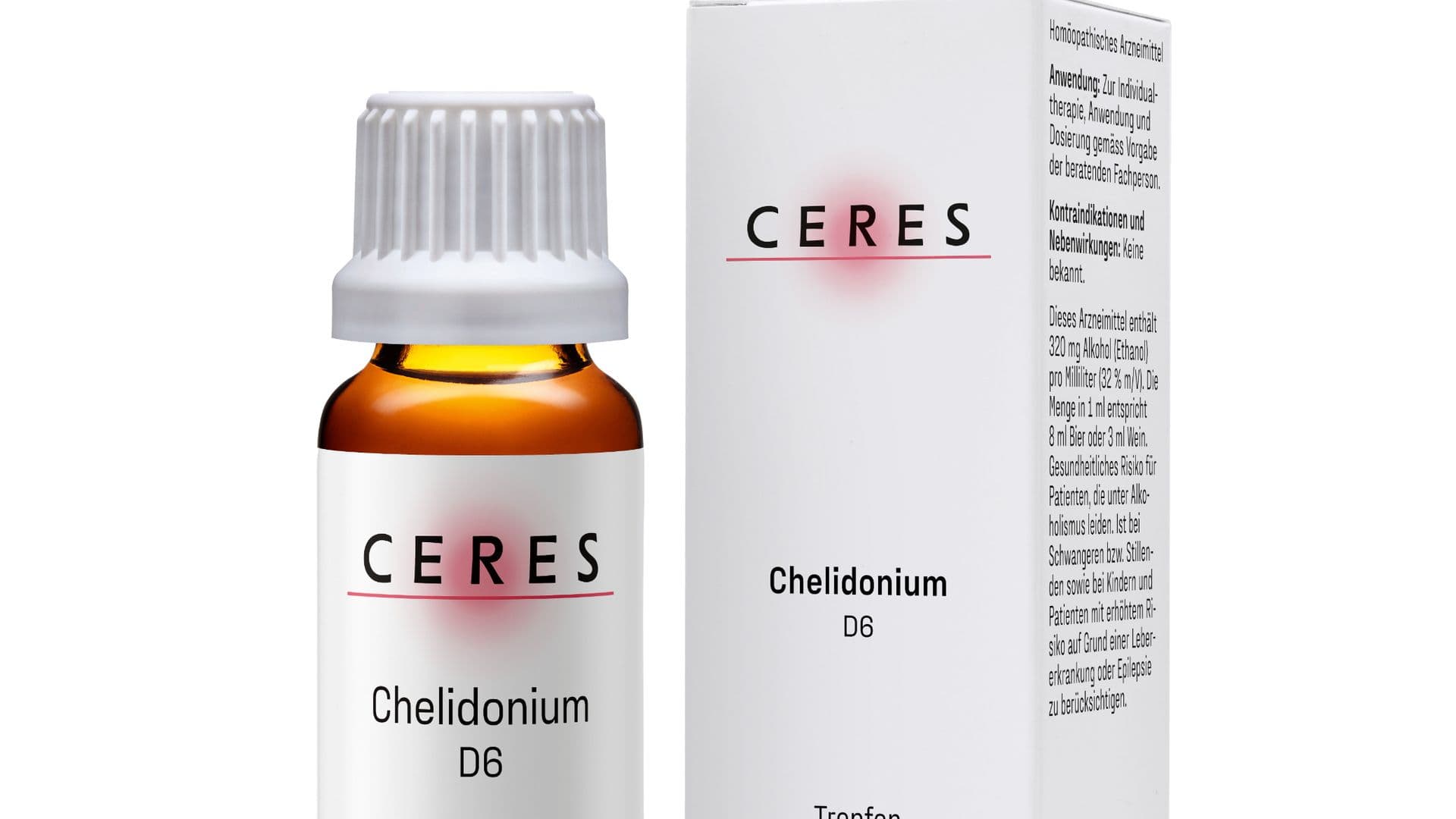 Chelidonium D4, D6, D8 Packshot