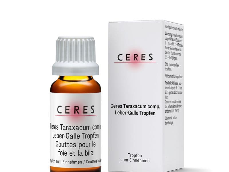 Ceres Taraxacum comp. Leber-Galle Tropfen Packshot