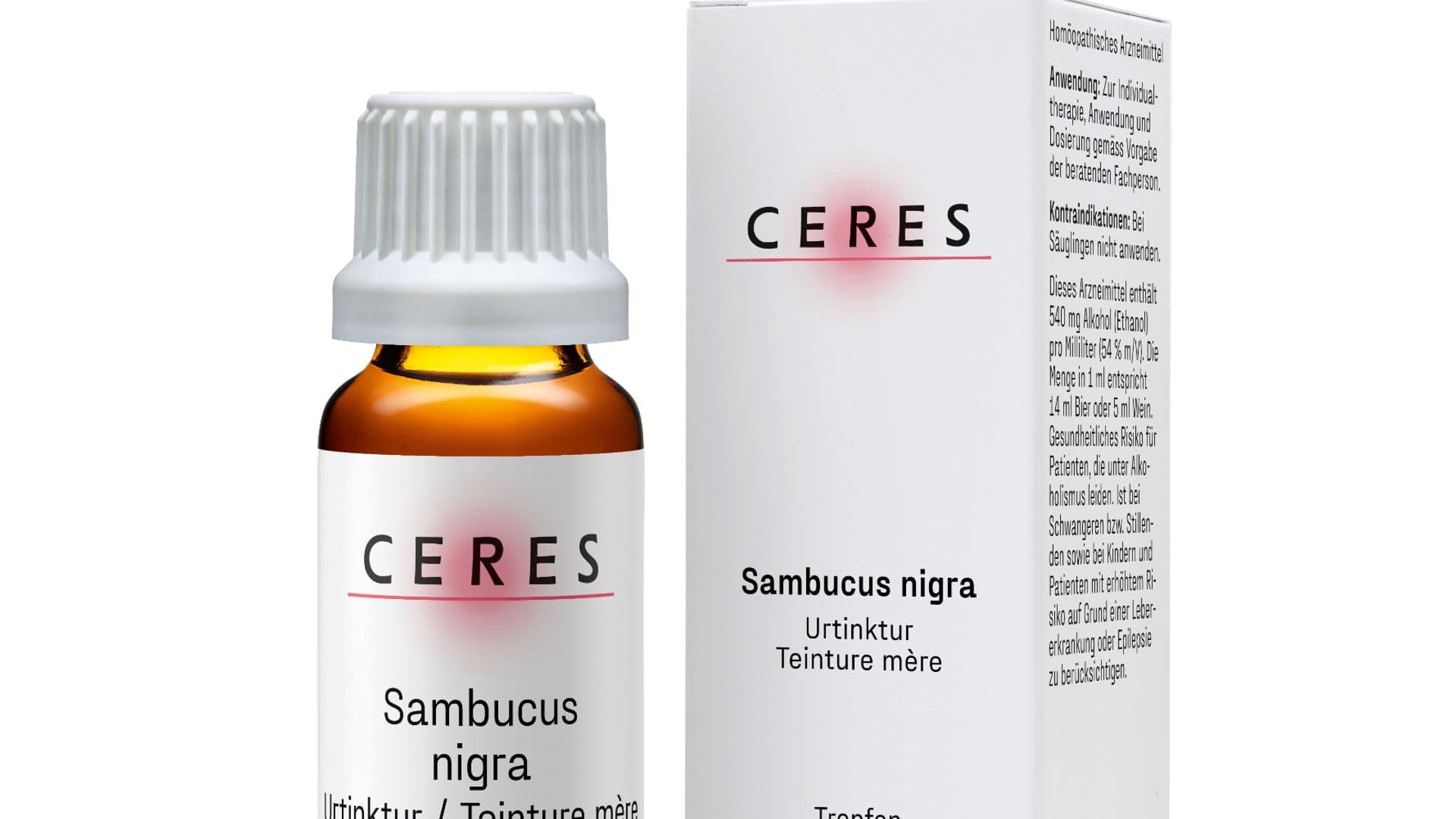 Sambucus nigra Urtinktur Packshot