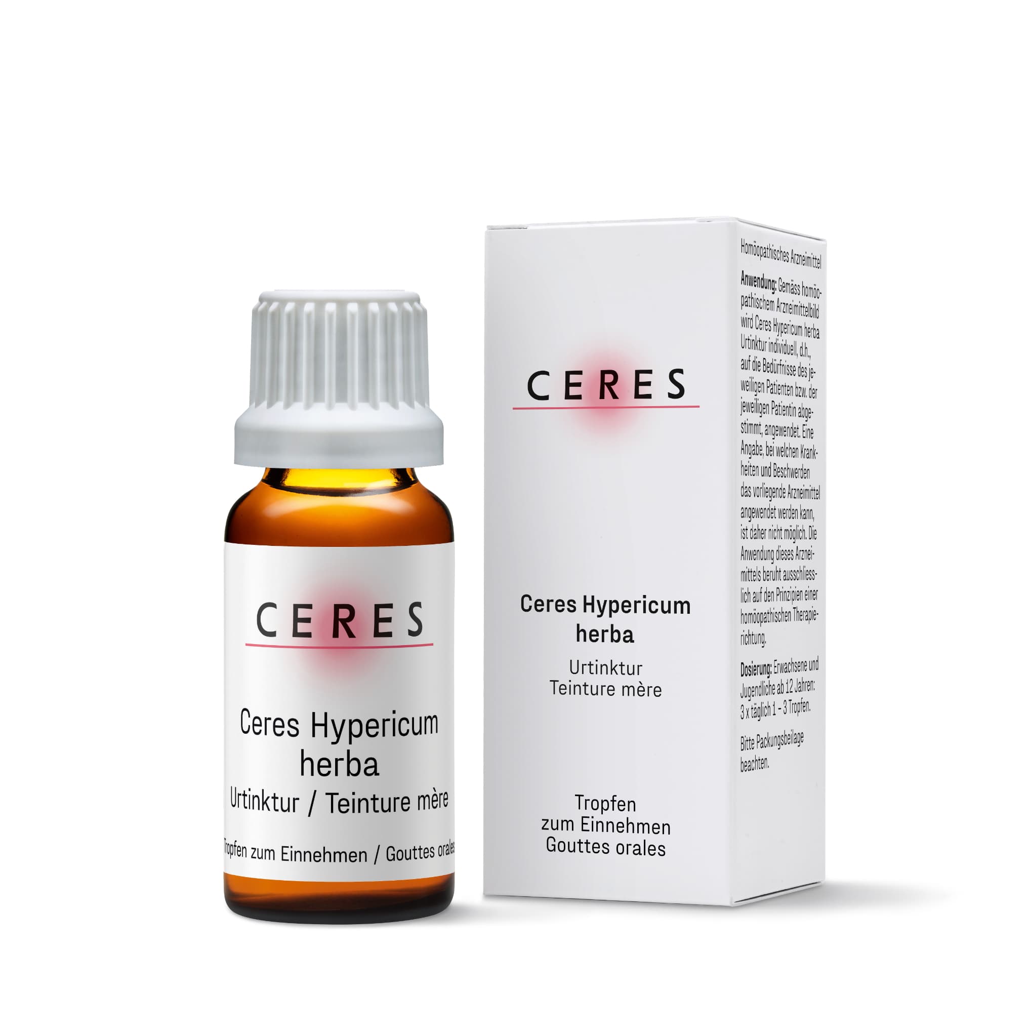 Ceres Hypericum herba Urtinktur Packshot