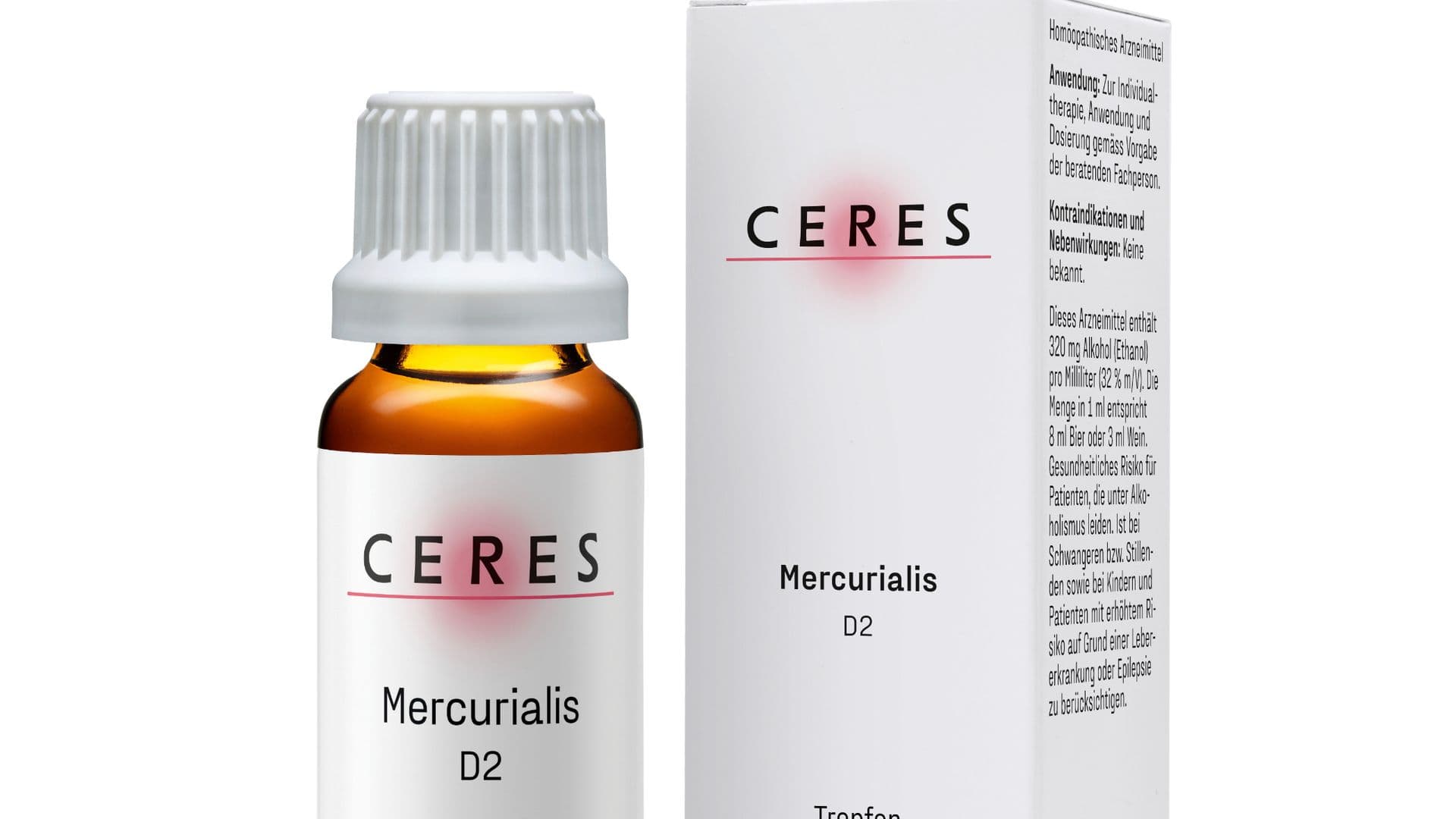Mercurialis D2, D6, D12 Packshot